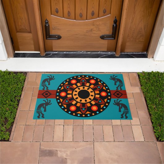 Paillasson Sun Motif Sud-Ouest Kokopelli (De plein air)