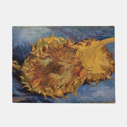 Paillasson Sunflower de Vincent Van Gogh (Devant)