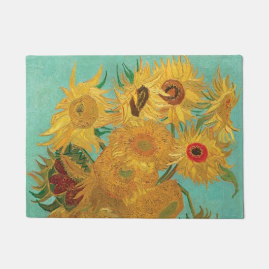 Paillasson Sunflower de Vincent Van Gogh (Devant)