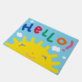 Paillasson Sunny Hello Doormat (Incliné)