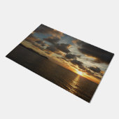 Paillasson Sunrise aux îles Virgin (Incliné)