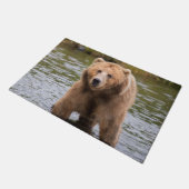 Paillasson Superbe ours kodiak brun (Incliné)