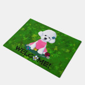 Paillasson Support de jardin Bichon Doormat (Incliné)