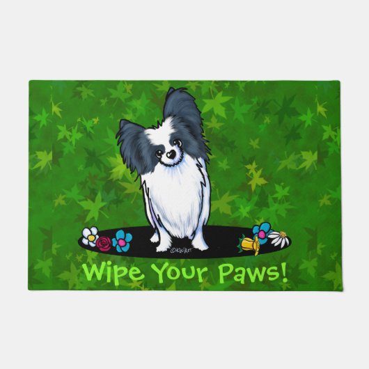 Paillasson Support Papillon d'aide de jardin (Devant)