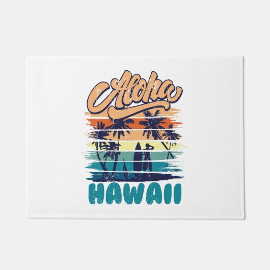 Paillasson Surf - Aloha Hawaï (Devant)