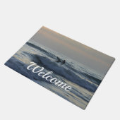 Paillasson Surfer Await Welcome Doormat (Incliné)