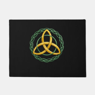 Paillasson Symbole Celtique Triquetra de noeud de trinité