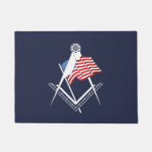 Paillasson Symbole de la franc-maçonnerie américaine (Devant)