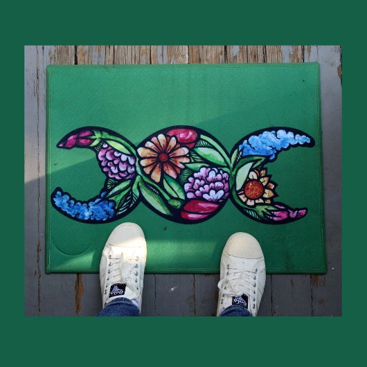 Paillasson Symbole de la lune triple