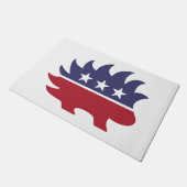 Paillasson Symbole du Parti Libéral (Incliné)