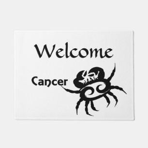 Paillasson Symbole et signe du cancer du zodiaque personnel