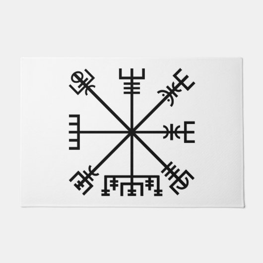 PAILLASSON SYMBOLE VIKING DE VÉVISE (Devant)