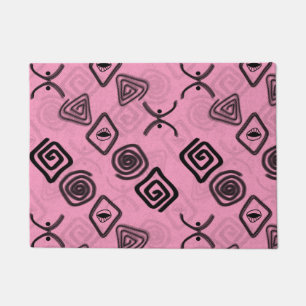Paillasson Symboles roses.