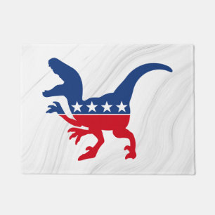 Paillasson T-Rex patriotique anti-politique