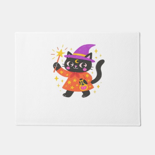 Paillasson T-Shirt classique chatte celestial étincelant (Devant)
