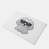 Paillasson T-shirt classique maltais en lunettes (Incliné)