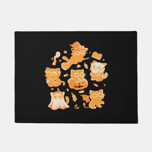 Paillasson T-shirt éffrayant Kittens classique (Devant)