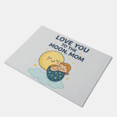 Paillasson T-shirt maman de la Lune (Incliné)