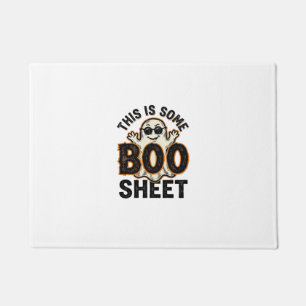 Paillasson T-shirt vintage Halloween drôle de fantôme Boo She