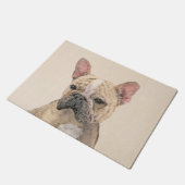Paillasson Tableau Français Bulldog (Sable) - Joli Original D (Incliné)