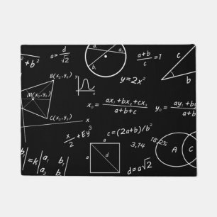 Paillasson Tableau noir des mathématiques