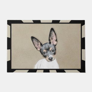 Paillasson Tableau Rat Terrier - Cute Original Chien Art