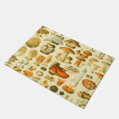 Paillasson Tabouret de toilette Vintage de champignons Illust (Incliné)