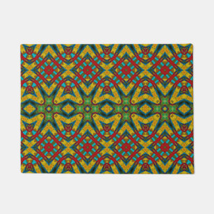 Paillasson Taille personnalisée Jaune Turquoise Rouge Vert Tr