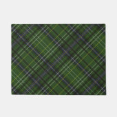Paillasson Tartan en vert (Devant)