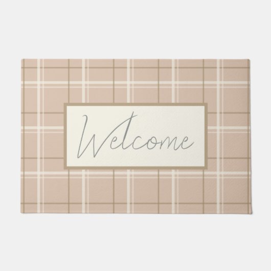 Paillasson Tartan transparent (Devant)