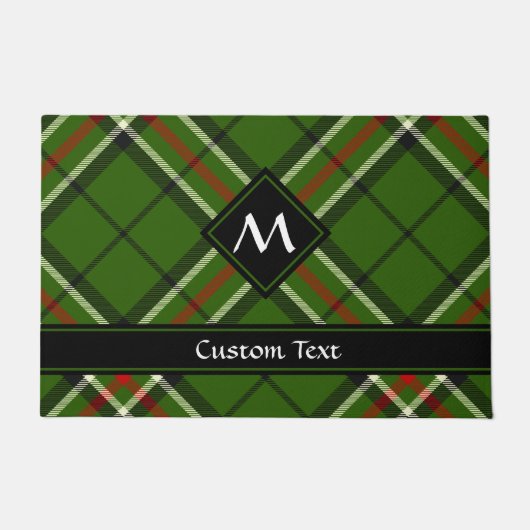 Paillasson Tarte verte, noire, rouge et blanche (Devant)