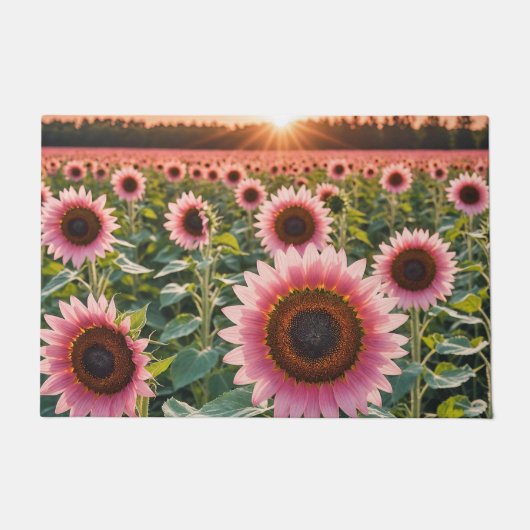 Paillasson Terrain rose (Devant)