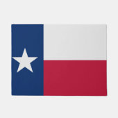 Paillasson Texas Drapeau porte mât (Devant)