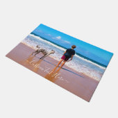 Paillasson Texte Photo Personnalisé Votre Propre Conception - (Incliné)