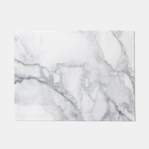 Paillasson Texture de marbre blanche