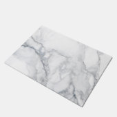 Paillasson Texture de marbre blanche (Incliné)
