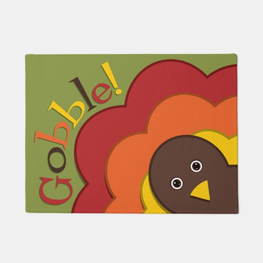 Paillasson Thanksgiving cachette (Devant)