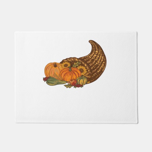 Paillasson Thanksgiving Cornucopia Classic T-Shirt (Devant)