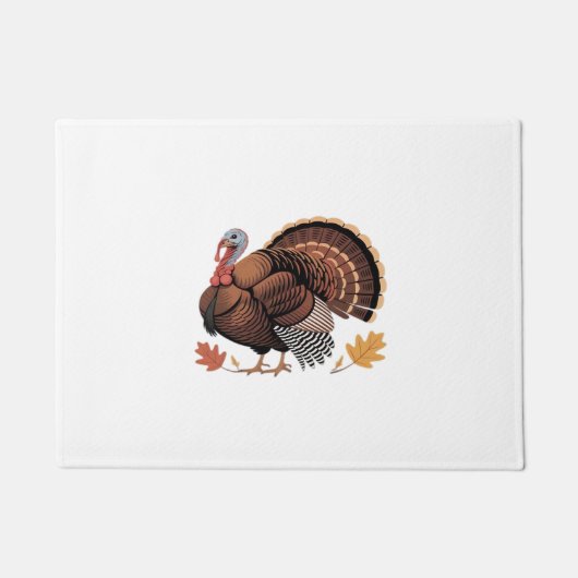 Paillasson Thanksgiving Turquie - Automne Vacances Classique  (Devant)