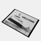 Paillasson The Edmund Fitzgerald on the St. Clair River (Incliné)