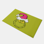 Paillasson The Grinch in Pink Santa Hat (Incliné)
