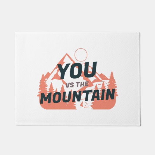 Paillasson The Mountains are calling and I must go (Devant)