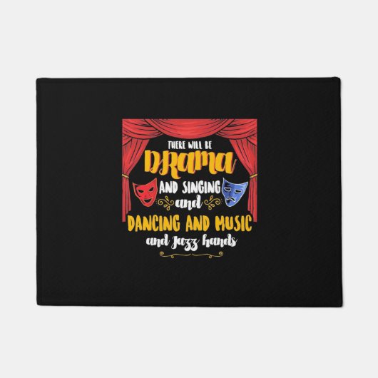 Paillasson Théâtre Il y aura un drame (Devant)