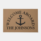 Paillasson Thème nautique Personnalisé (Devant)