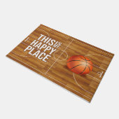Paillasson This Is My Happy Place, Basketball Quotes (Incliné)