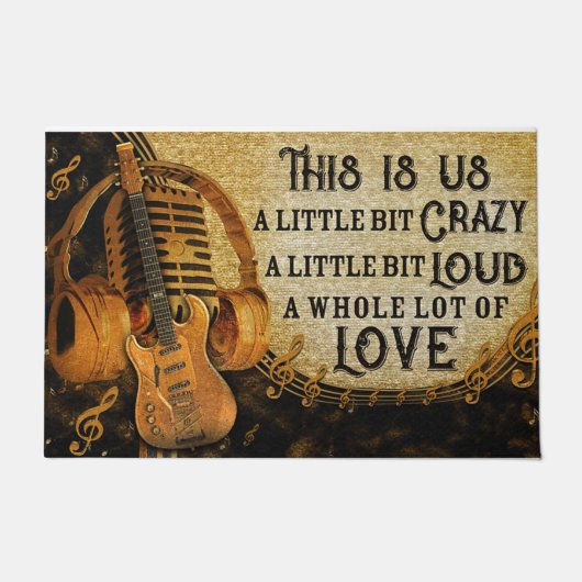 Paillasson This Is Us Doormat, Instrument Mat Gift (Devant)