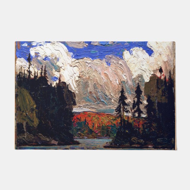 Paillasson Thomson - Épinette noire en automne (Devant)