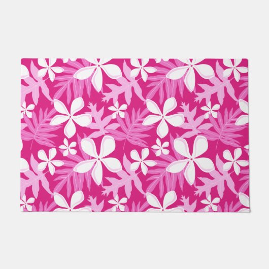 PAILLASSON TIARE (ROSE CHAUDE) (Devant)