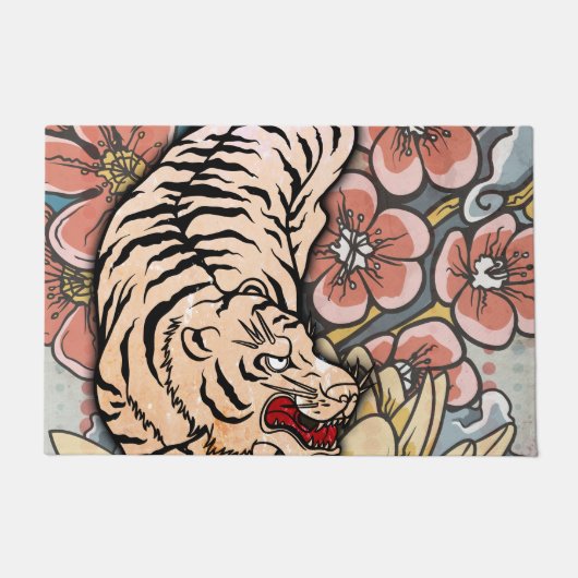 Paillasson Tigre blanc (Devant)