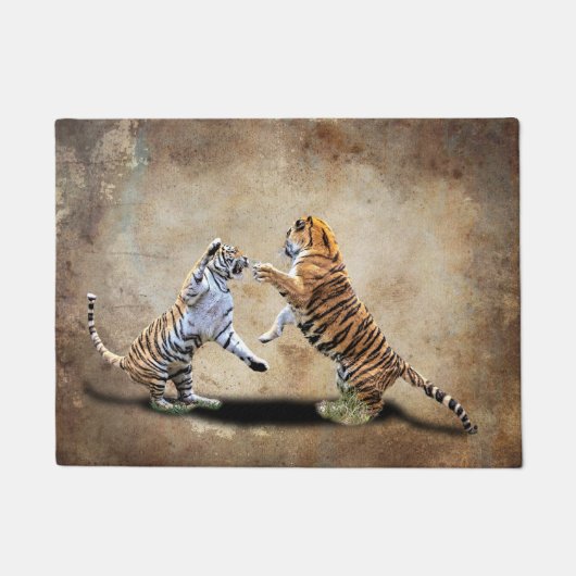 PAILLASSON TIGRE DE TIGRE (Devant)